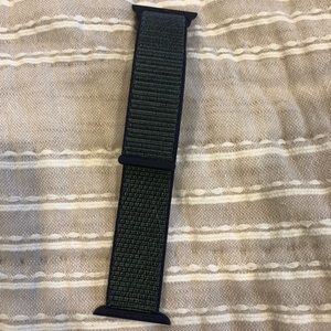Navy&Green Nike Apple Watch 38mm Velcro Sport Band